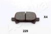 ASHIKA 51-02-229 Brake Pad Set, disc brake